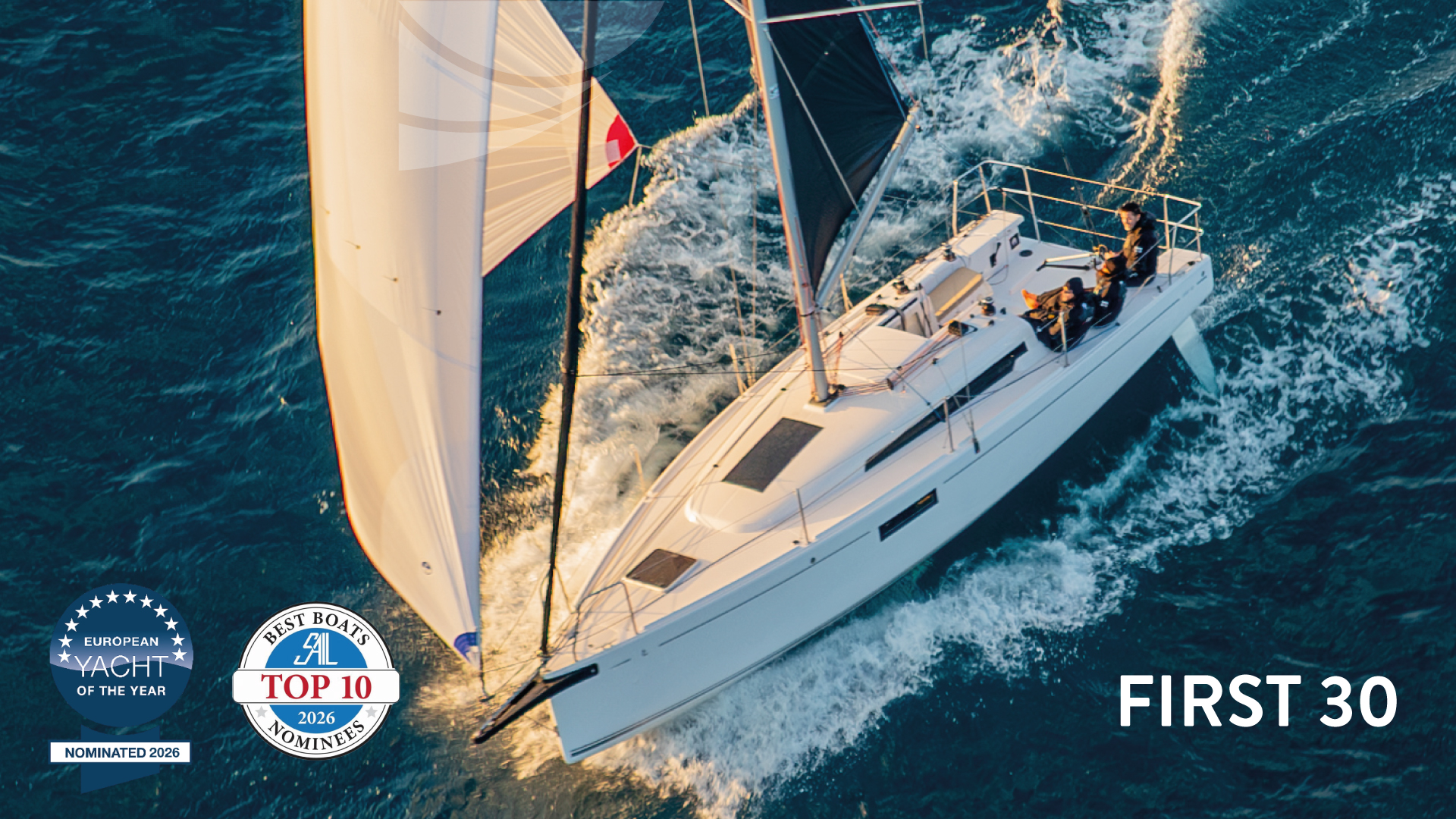 Beneteau First 30, Sail Magazine’in “Top 10 Best Boats” ödülü ile European Yacht of The Year 2026 ödülüne aday gösterildi