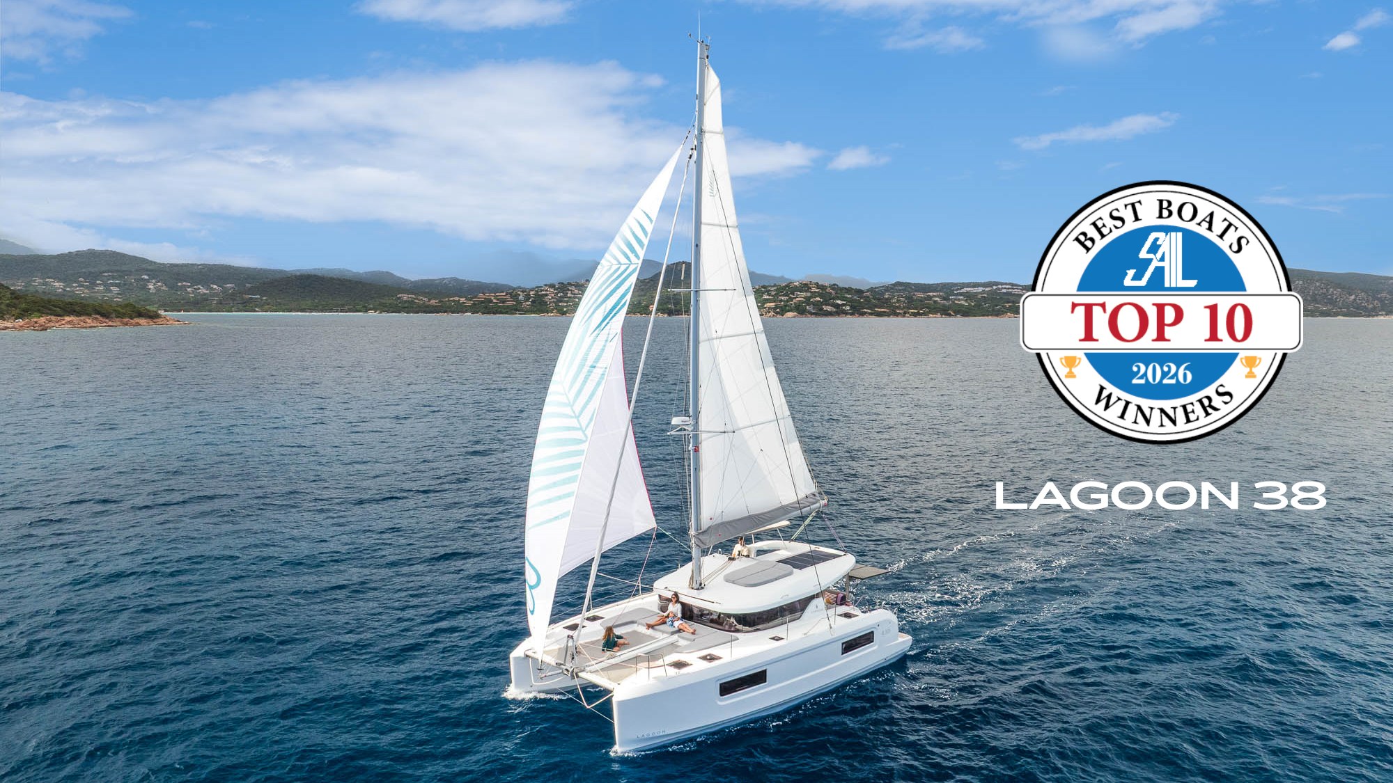 Lagoon 38, Sail Magazine tarafından organize edilen “Best Boats Top 10” ödülünü kazandı